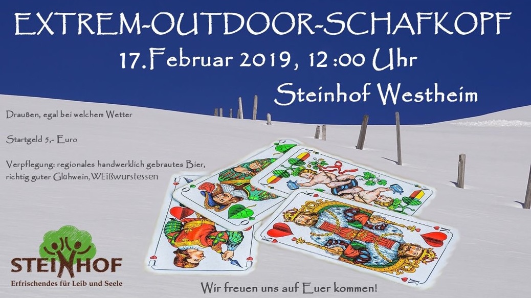 Steinhof Westheim - Extrem-Outdoor-Schafkopf 2019