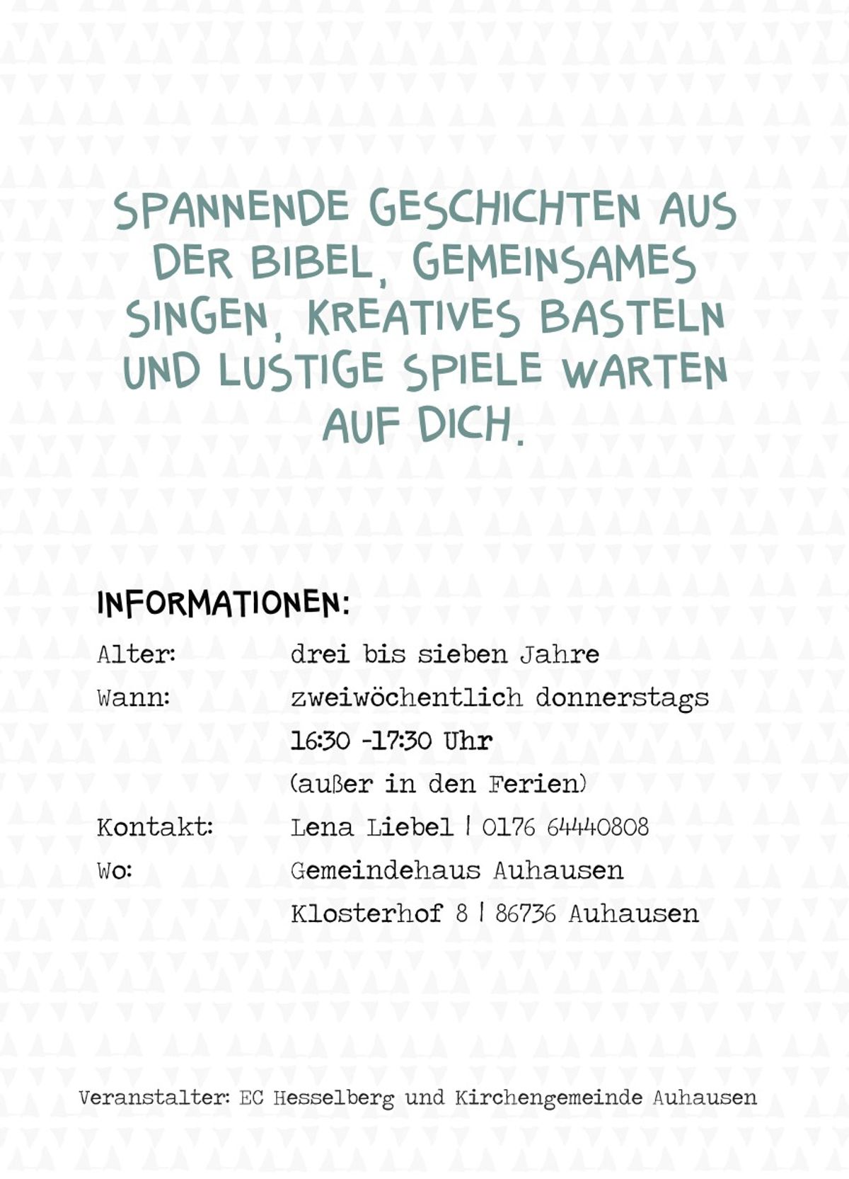 Flyer Kinderstunde