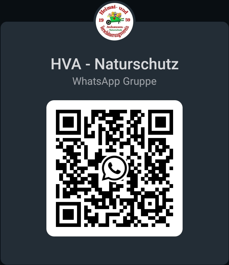Beitrittslink für die HVA-Naturschutz-WhatsApp-Gruppe