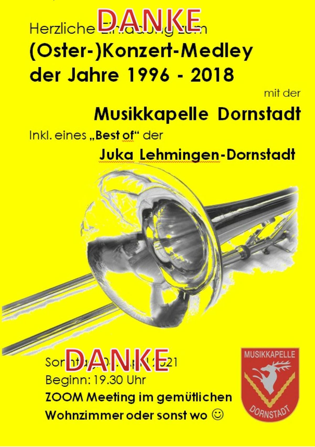 (c) Musikkapelle Dornstadt - Osterkonzert 2021 DANKE