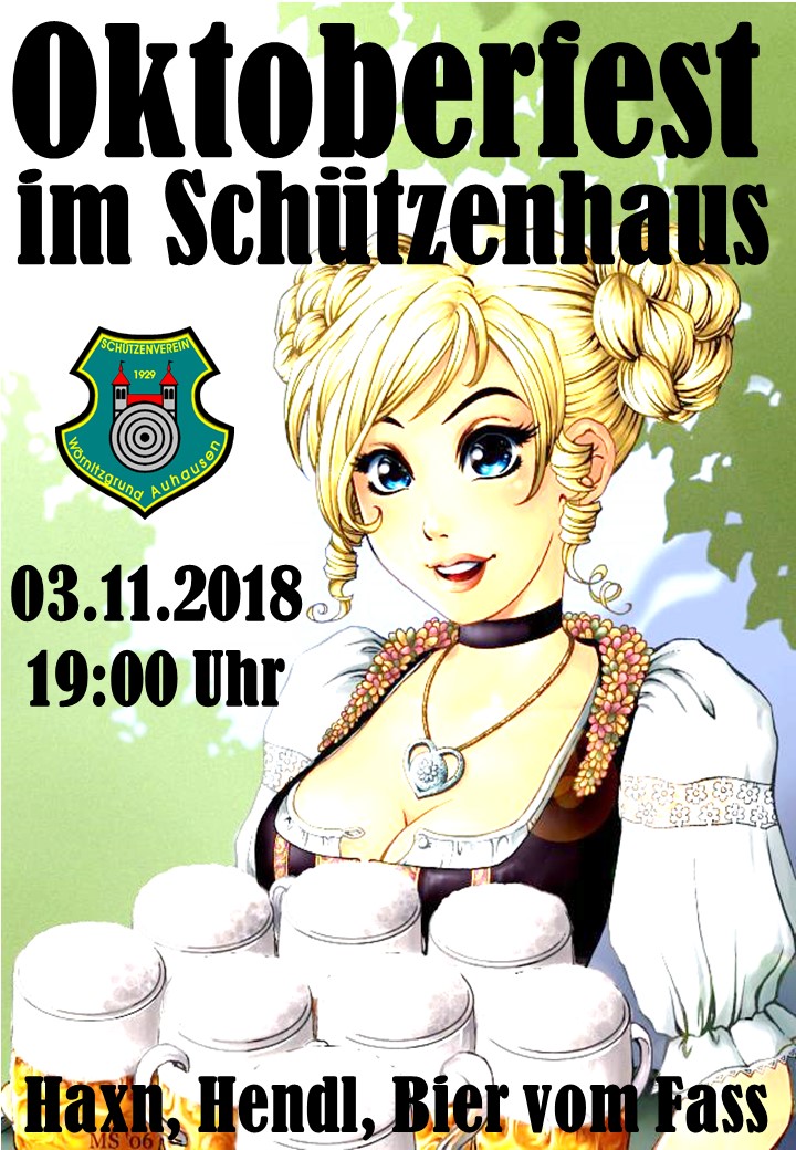 Flyer Oktoberfest - Grafik mit freundlicher Genehmigung von Marie Sann(c)